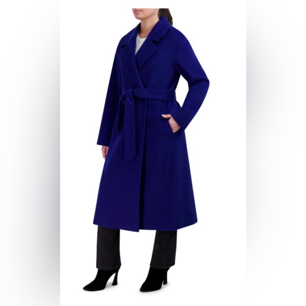 Cole Haan Women's Navy Pea Coat